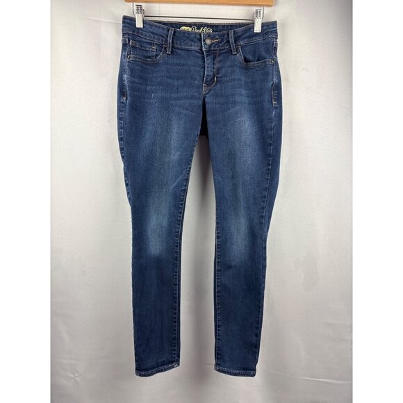 Old Navy The Rockstar Skinny Jeans Size 8 Regular Blue Denim Womens - Picture 4 of 6